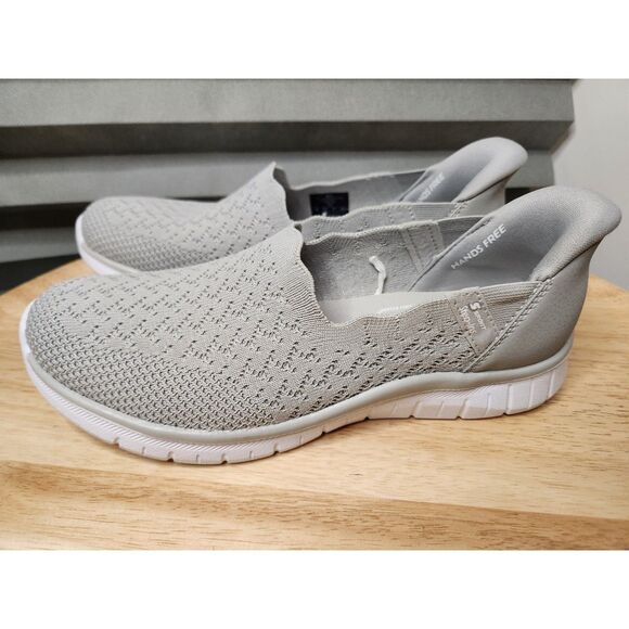 S Sport by Skechers Hands Free Step-Ins gray memory foam shoes size 6.5 - Picture 2 of 10